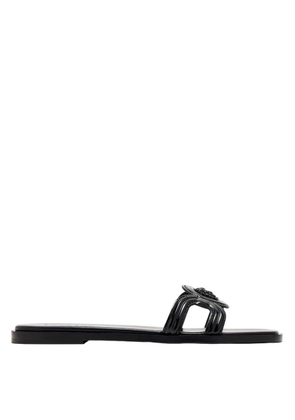 Versace Medusa '95 Patent Flat Sandals
