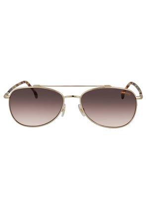 Carrera Brown Gradient Pilot Unisex Sunglasses CARRERA 224/S 0J5G/HA 58