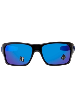 Oakley Turbine Prizm Sapphire Wrap Mens Sunglasses OO9263 926356 65