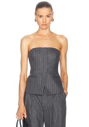 A.L.C. Renee Top in Grey Melange - Grey. Size 4 (also in ).