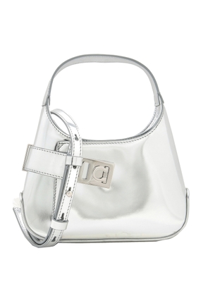 Ferragamo Mini Metallic Arch Shoulder Bag