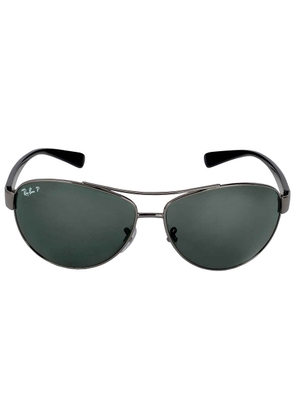 Ray Ban Polarized Green Classic G-15 Pilot Mens Sunglasses RB3386 004/9A 63