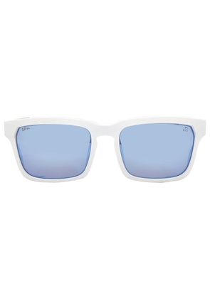 Spy HELM TECH Happy Boost Polarized Ice Blue Spectra Mirror Square Unisex Sunglasses 6700000000185