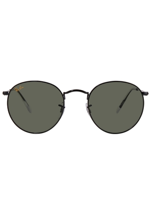 Ray Ban Round Metal Legend Gold Green Classic G-15 Unisex Sunglasses RB3447 919931 50
