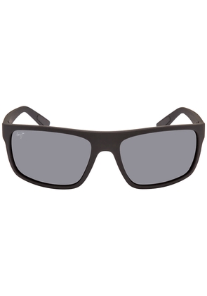 Maui Jim Byron Bay Nuetral Grey Wrap Unisex Sunglasses 746-02MR 62