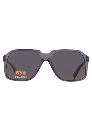 Spy HOT SPOT Grey Polarized Square Unisex Sunglasses 6700000000171