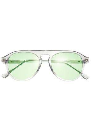 Simplify Unisex Transparent Pilot Sunglasses SSU127-C4