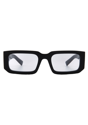 Prada Light Blue Rectangular Mens Sunglasses PR 06YS 16K10L 53