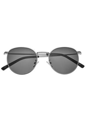 Simplify Unisex Silver Tone Round Sunglasses SSU128-C3