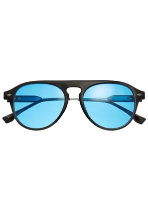 Simplify Unisex Black Pilot Sunglasses SSU127-C2