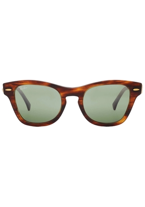 Ray Ban Green Mirror Square Unisex Sunglasses RB0707SM 954/G4 50