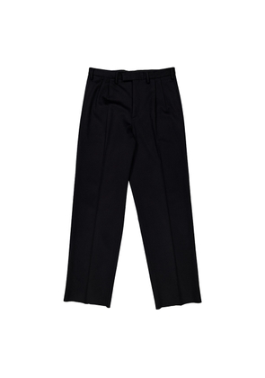Burberry Pressed Front Wool Trousers