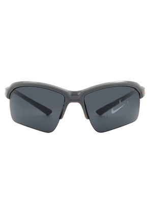 Nike Grey Wrap Unisex Sunglasses NIKE SKYLON RISE IB3520X 084 70