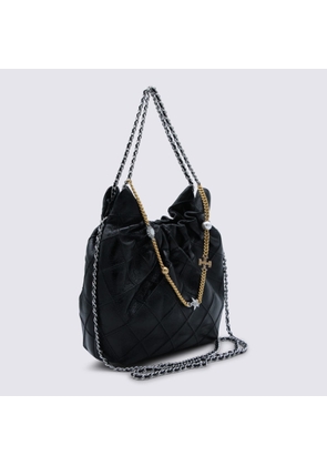 Tory Burch Fleming Distressed Mini Hobo Bag