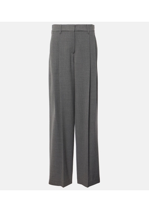 Brunello Cucinelli Wool wide-leg pants
