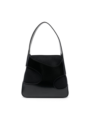 Ferragamo Cut-Out Calf Leather Shoulder Bag