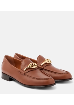 Valentino Garavani VLogo The Bold Edition leather loafers
