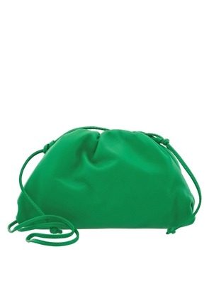 Bottega Veneta Parakeet Mini Leather Pouch With Strap