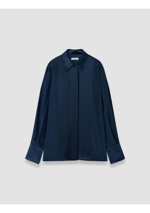 Childs Silk Satin Blouse - 36