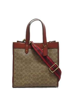 Coach Field Horse And Carriage Print Tote Bag