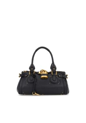 Chloé Blue Leather Paddington Shoulder Bag