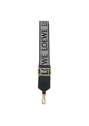 Loewe Anagram Strap In Jacquard And Calfskin