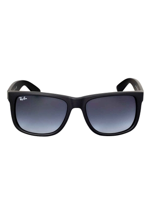 Ray Ban Justin Classic Grey Gradient Rectangular Mens Sunglasses RB4165 601/8G 54