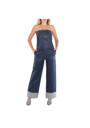 Alexander Wang Strapless Denim Jumpsuit, Brand Size 2