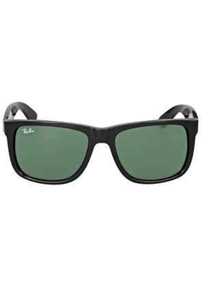 Ray Ban Justin Classic Green Classic Square Mens Sunglasses RB4165 601/71 54