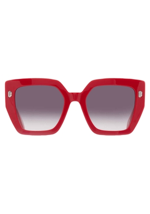 Just Cavalli Grey Square Ladies Sunglasses SJC021 02GH 53