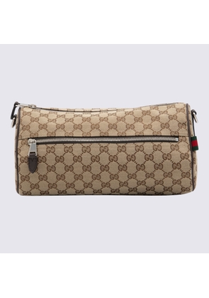 Gucci Beige Leather Crossbody Bag