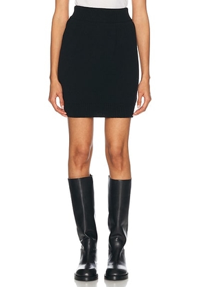 &Daughter Mini Skirt in Black - Black. Size M (also in S).