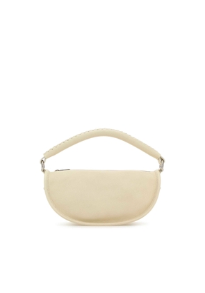 Burberry Ivory Leather Handbag