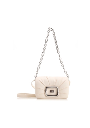 Roger Vivier Viv' Choc Mini Bag In Nappa Leather