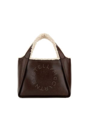 Stella Mccartney Brown Alter Mat Small Shopping Bag