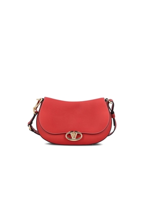 Valentino Garavani Ohval Foldover Top Shoulder Bag