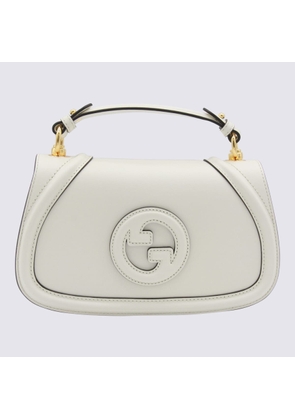 Gucci White Leather Blondie Medium Shoulder Bag