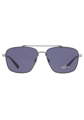 Shinola Blue Navigator Mens Sunglasses SH2100S 071 59