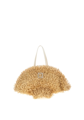 Roger Vivier tres Vivier Panier Large Shopping Bag