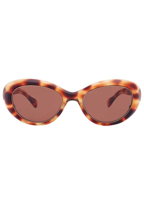 Mr. Leight Selma S Molasses Cat Eye Ladies Sunglasses ML2023 BLONT/MO 50