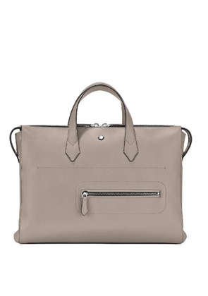 Montblanc Zipper Leather Briefcase