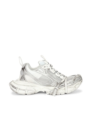 Balenciaga 3XL Sneaker in White & Silver - White. Size 40 (also in ).