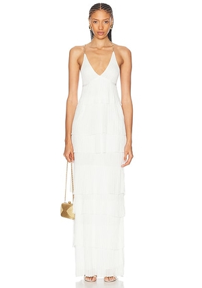 Alexis Yira Long Dress in White - White. Size L (also in S).