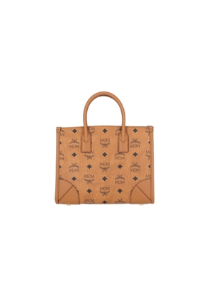 MCM Munchen Small Tote Bag