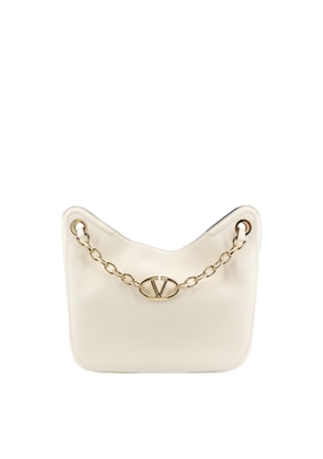 Valentino Garavani Vlogo Gate Grained Leather Hobo Bag
