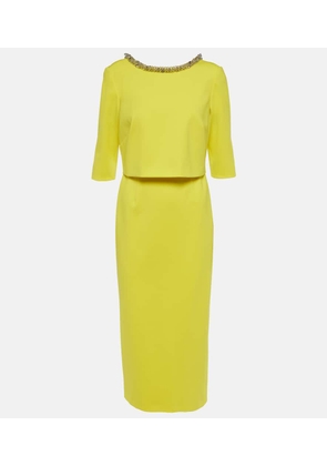 Dorothee Schumacher Emotional Essence embellished midi dress