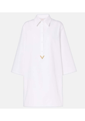 Valentino Cotton and linen minidress