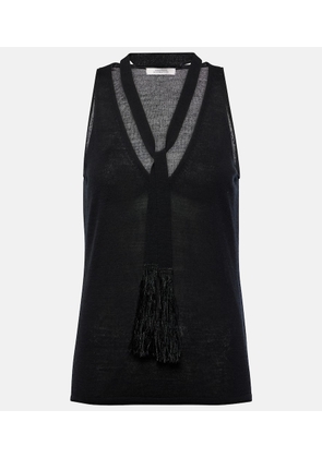 Dorothee Schumacher Refined Essentials wool and cotton tank top