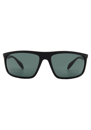 Emporio Armani Green Rectangular Mens Sunglasses EA4212U 500171 64