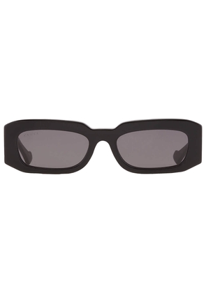 Gucci Grey Rectangular Mens Sunglasses GG1426S 001 54